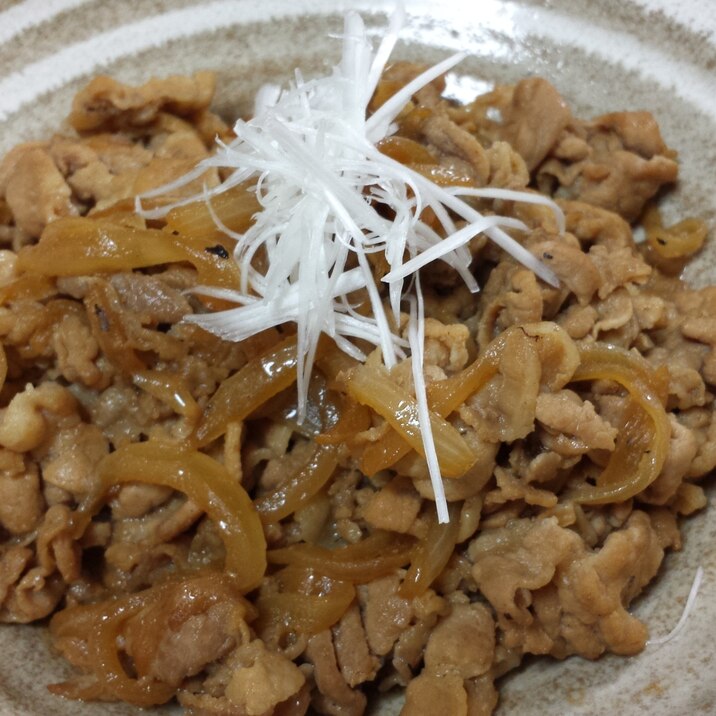 時短で豚丼